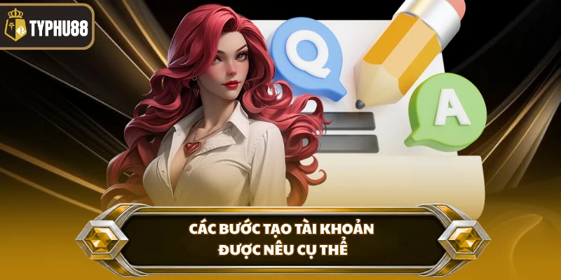 Câu hỏi thường gặp tại Typhu88 % Các bước tạo tài khoản được nêu cụ thể