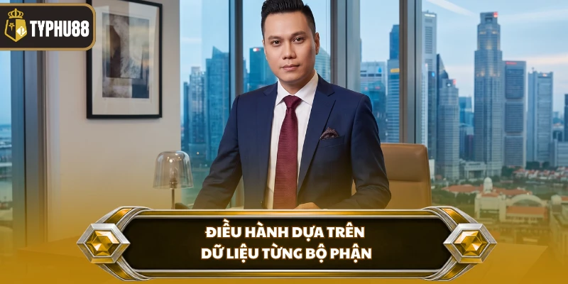 CEO Trần An % Điều hành dựa trên dữ liệu từng bộ phận